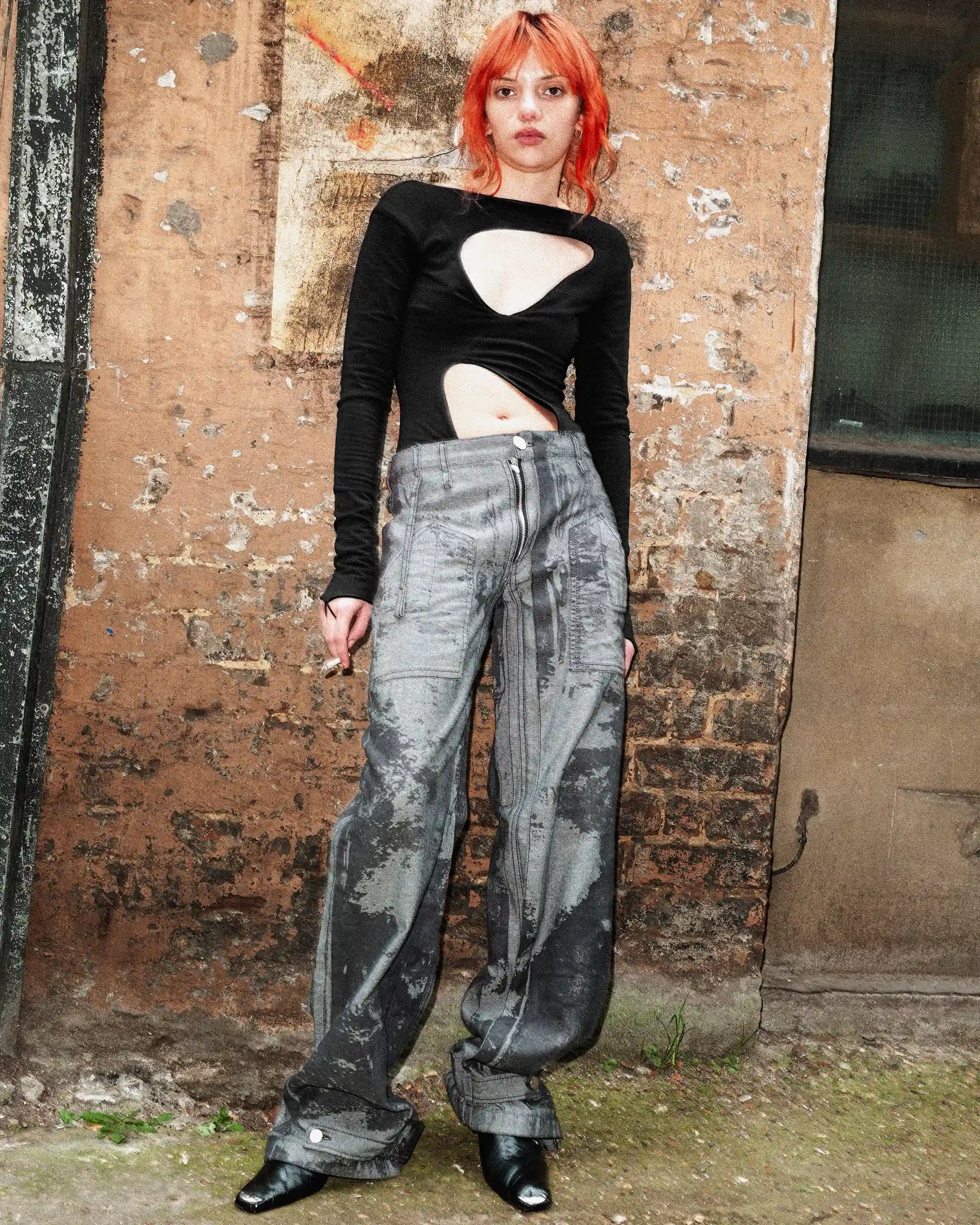 undone jeans